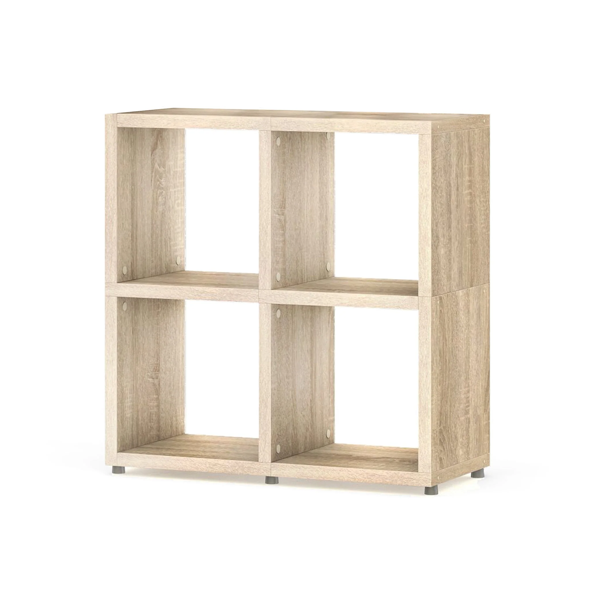 4 Cubes Storage – Customizable, Durable, Sleek Cube Shelf Organizer BOON Cube Storage Shelf Square 2x2