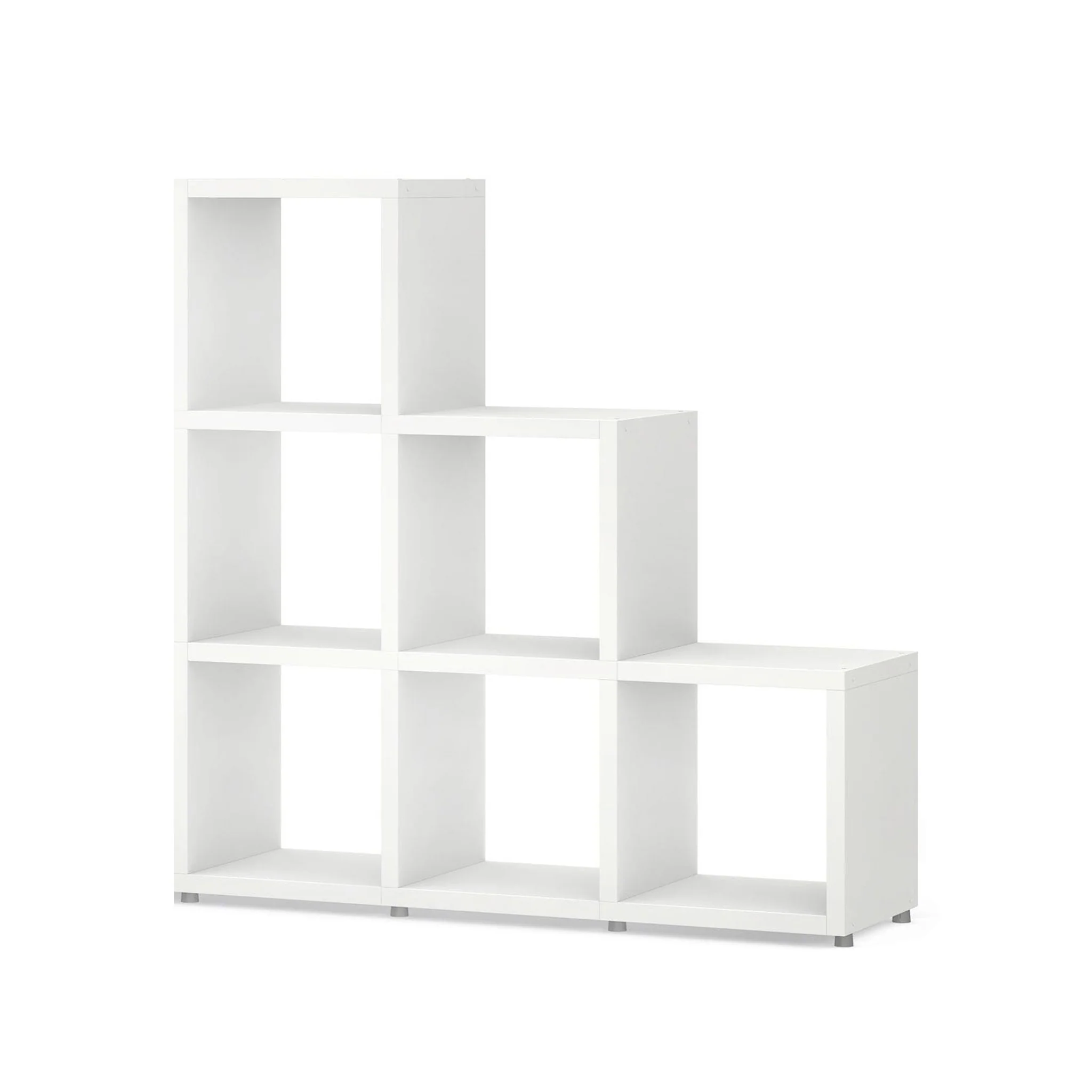 6 Organizer Cube – Sturdy, Customizable, Modern Storage Shelf BOON Cube Storage Shelf Square Step 3x3 - Image 5