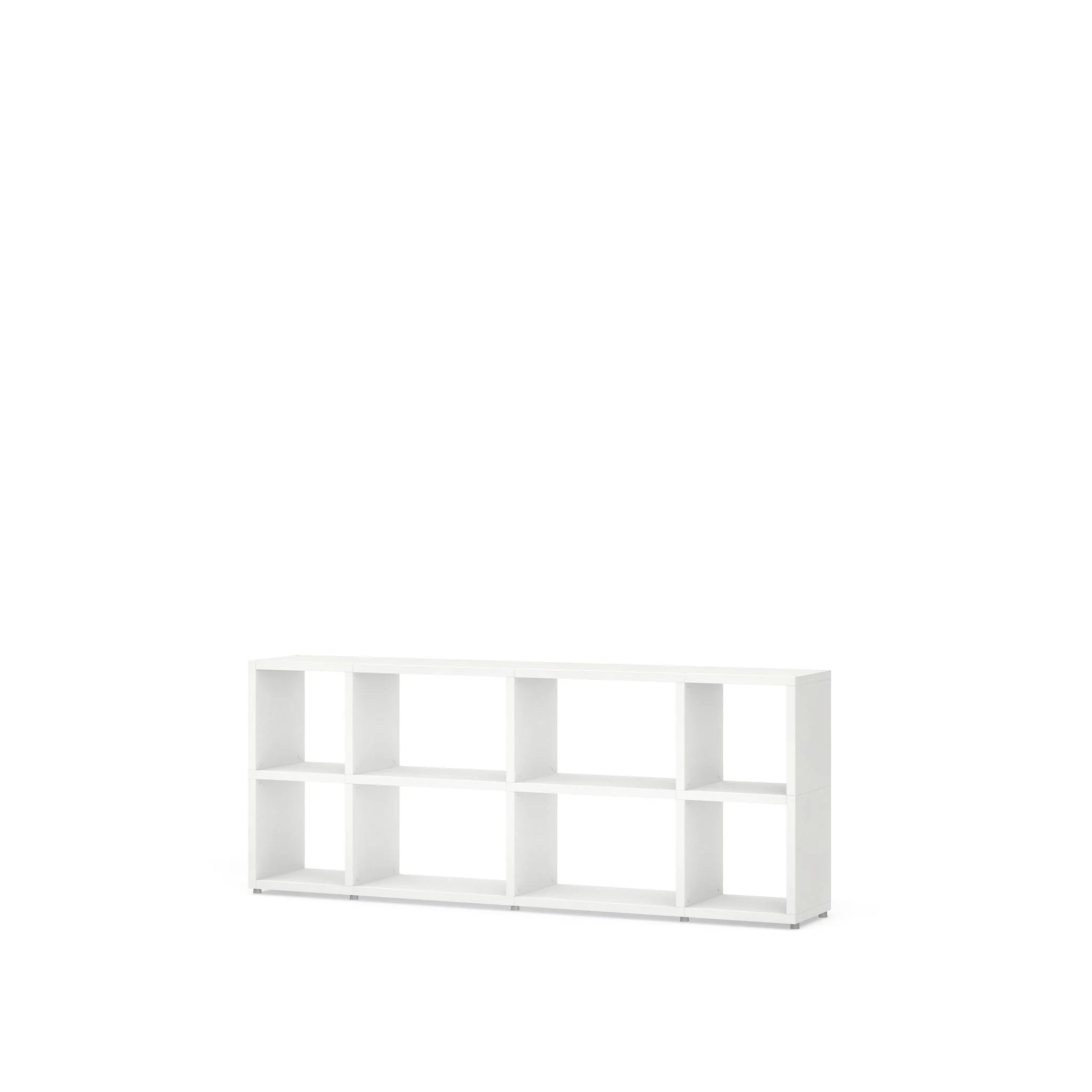 8 Cube Storage Shelf – Sturdy, Customizable Bookshelf & Cube Organizer BOON Cube Storage Shelf Combo 2/2x2 - Image 5