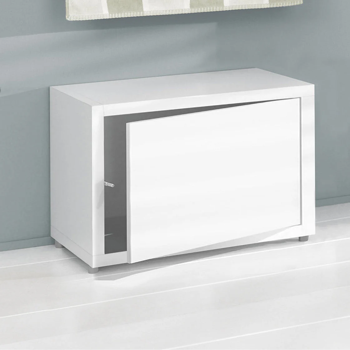 BOON Cube Storage Shelf Rectangular Door and Backboard Set - Image 2