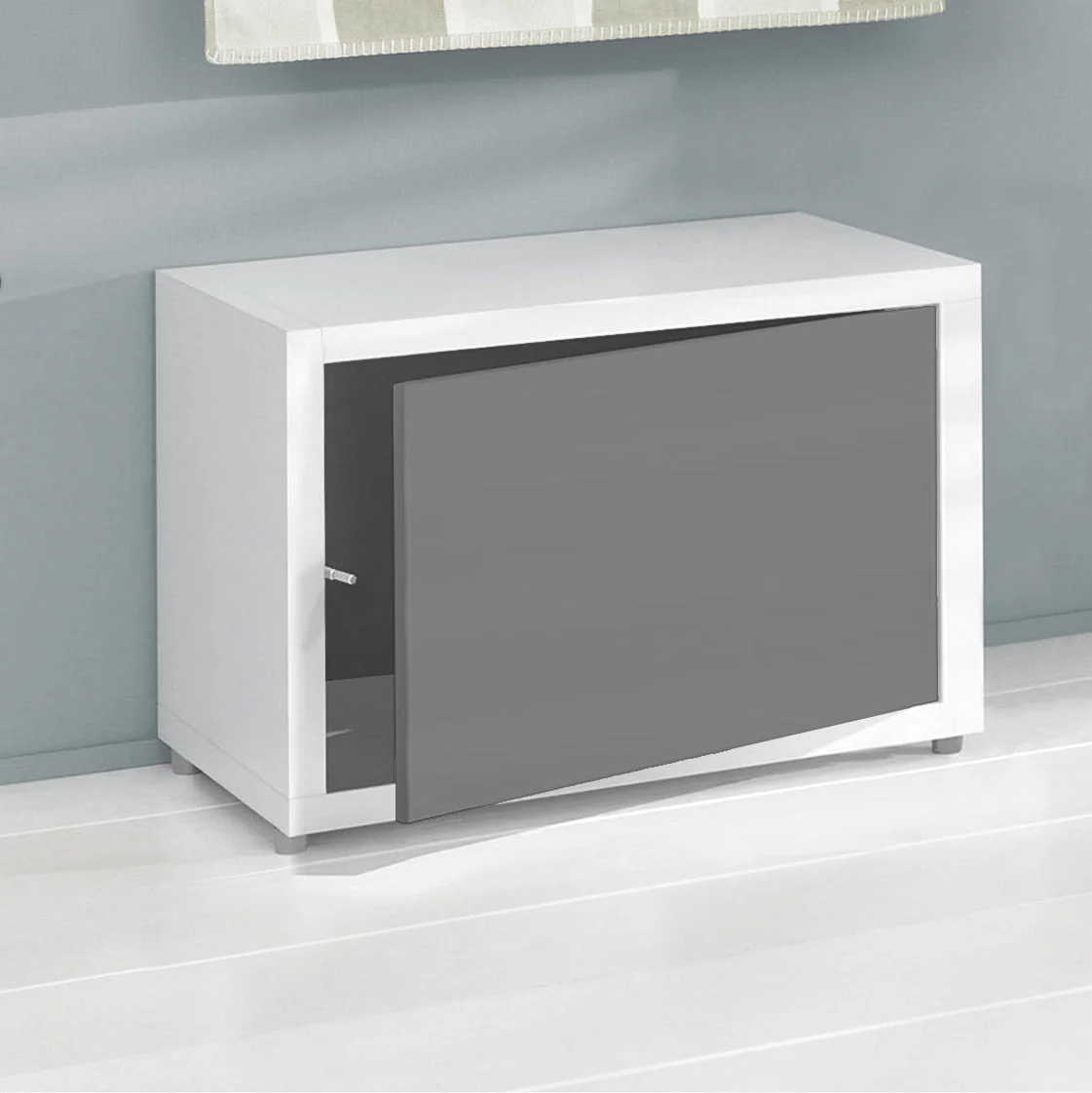 BOON Cube Storage Shelf Rectangular Door and Backboard Set - Image 7
