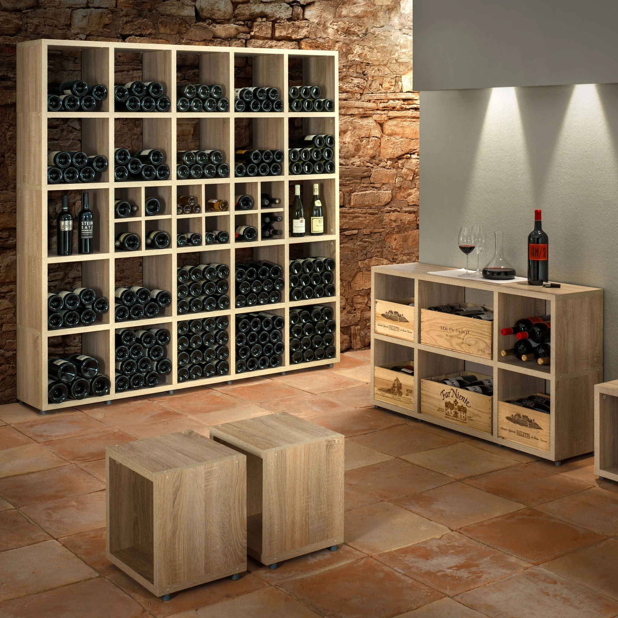 BOON Cube Storage Shelf Square 4x4 - Image 4