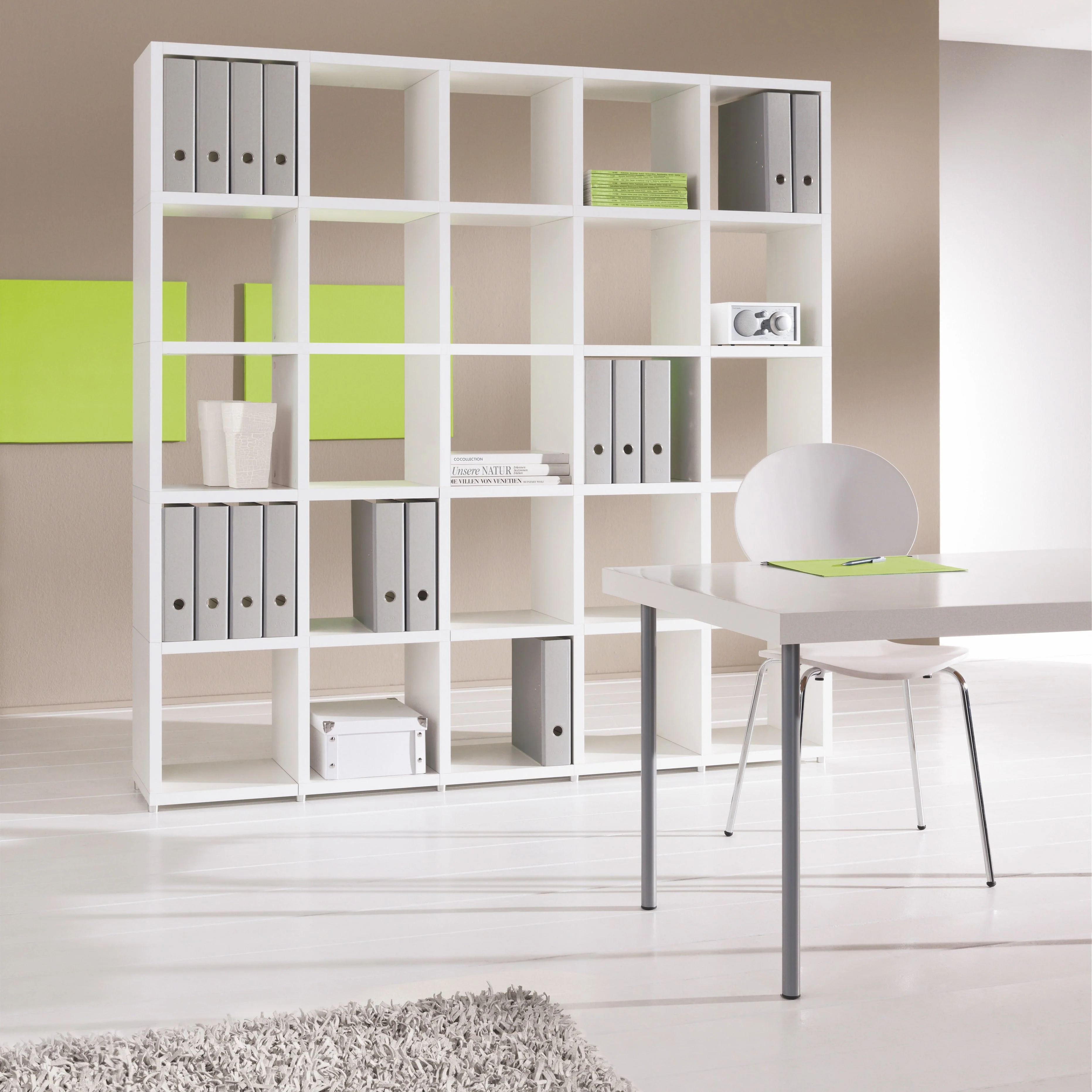 BOON Cube Storage Shelf Square 5x2 - Image 4