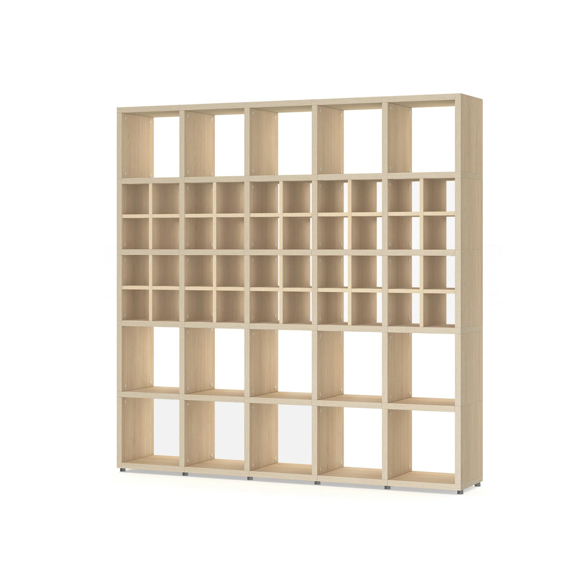 BOON Cube Storage Shelf Square 5x5 Accessorized