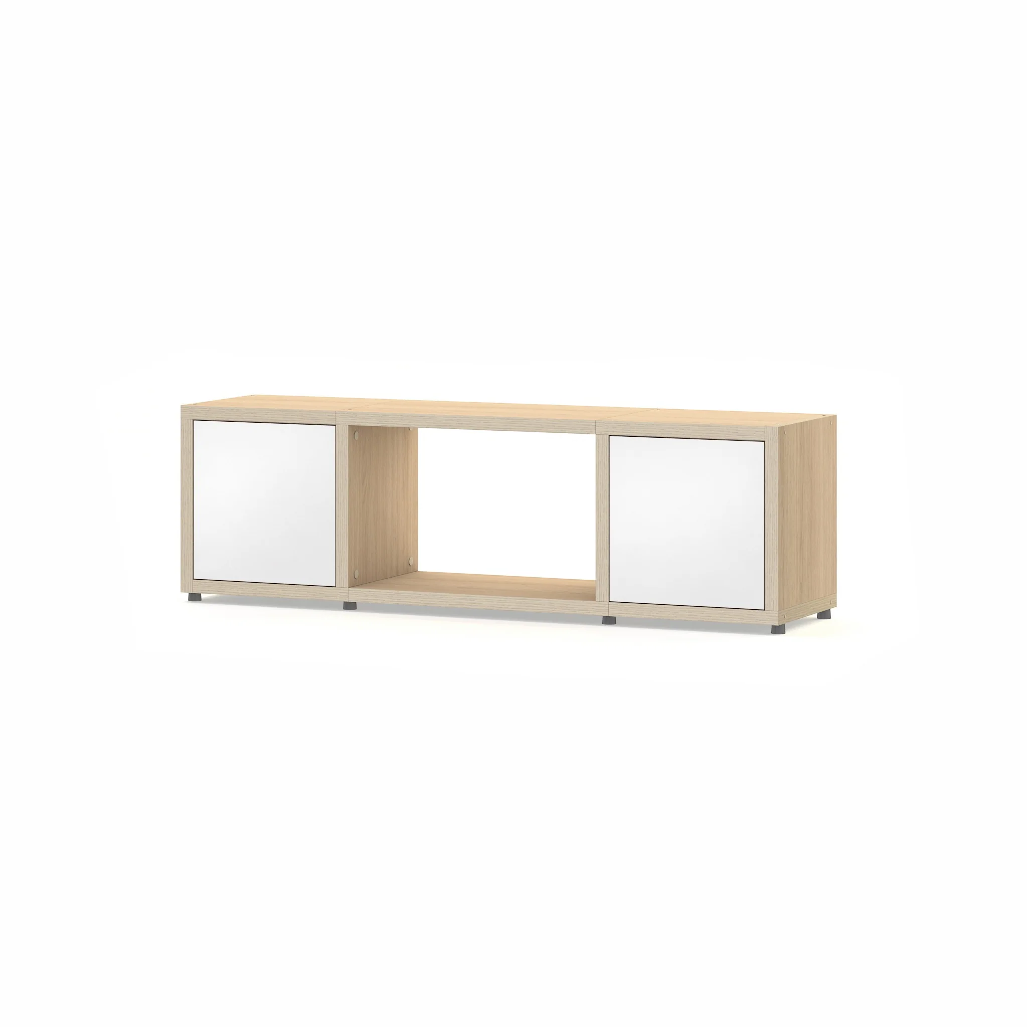 BOON Cube Storage Shelf Combo 2/1x1 Accessorized