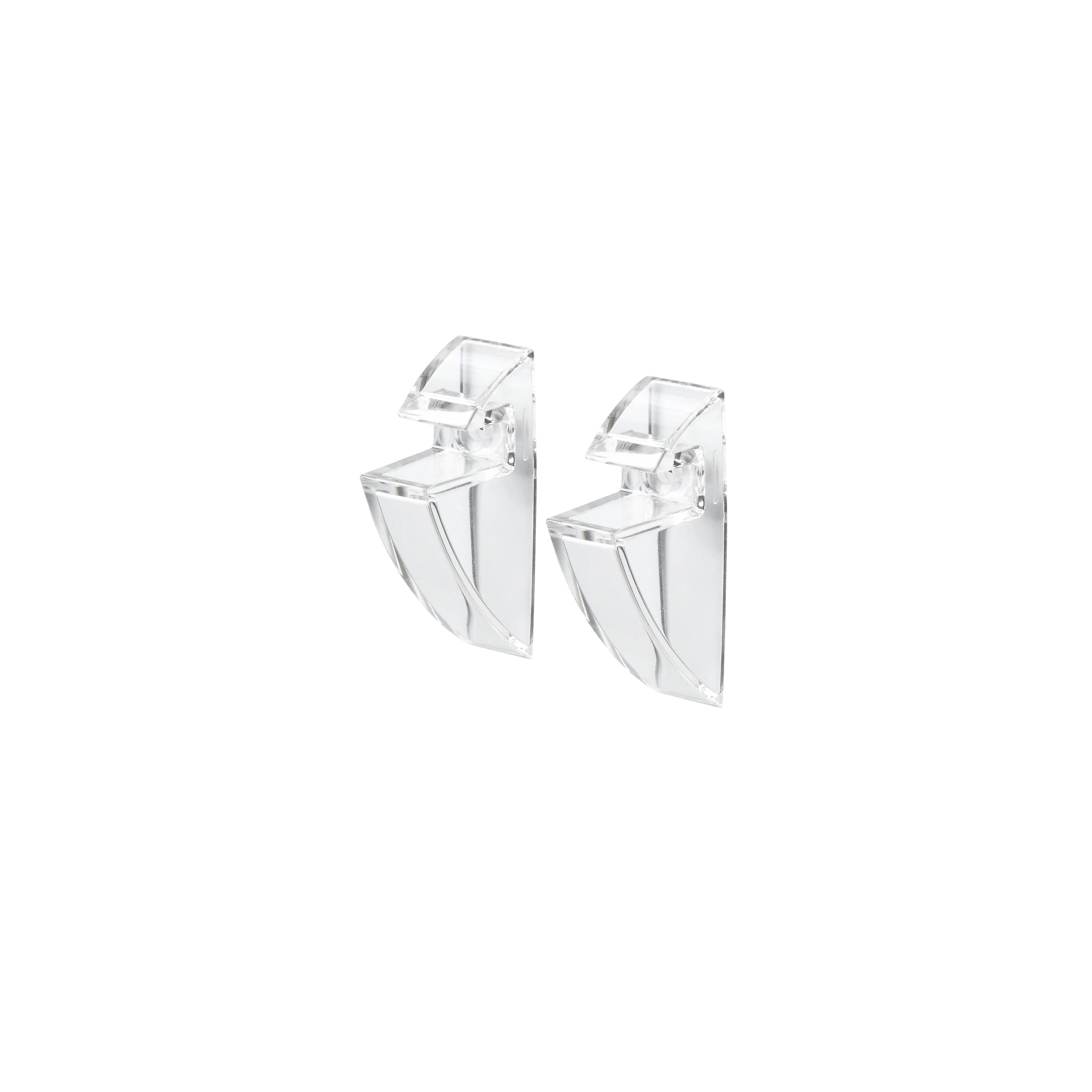 CLIP Glass Shelf Support - Set