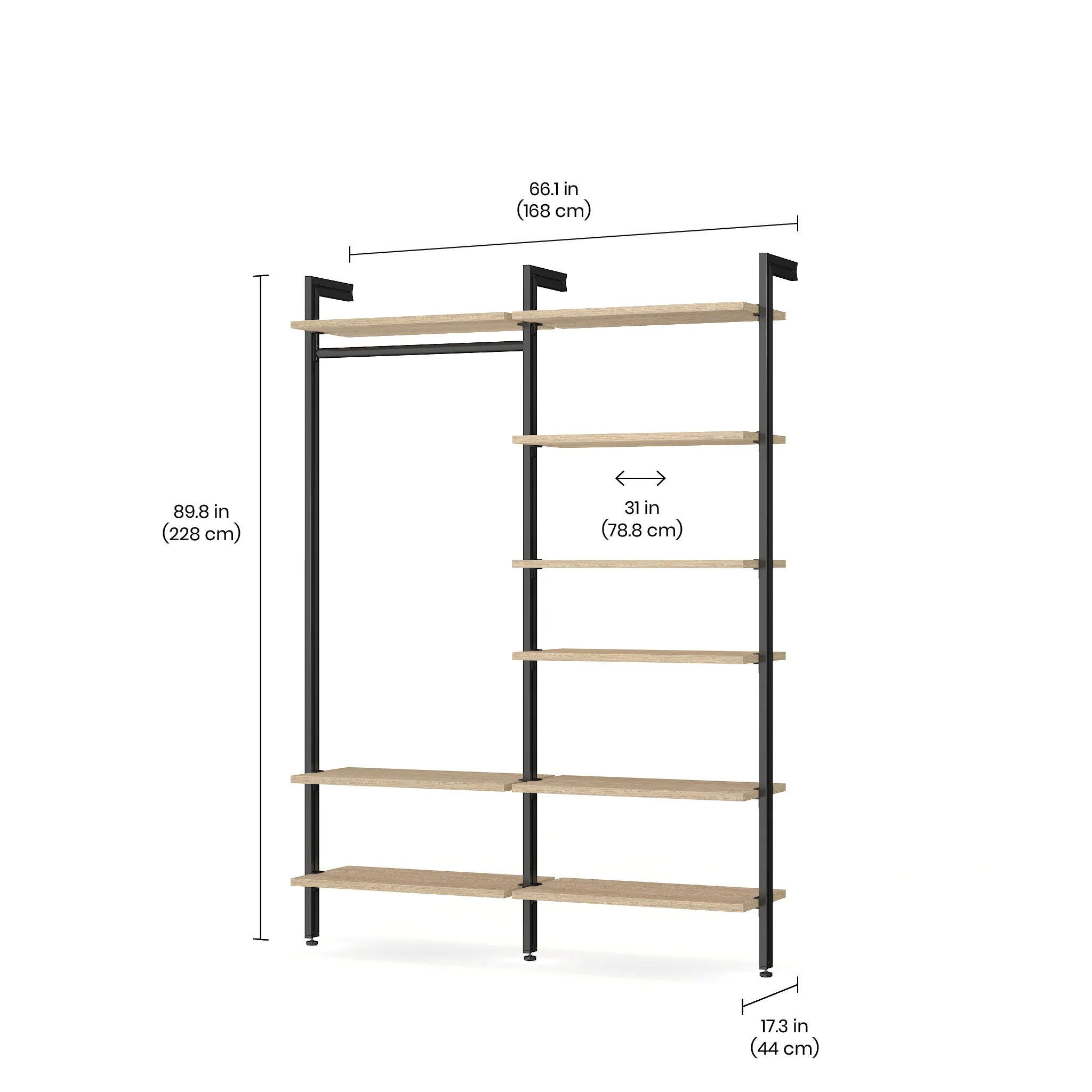 CLOS-IT W-202 Modular Closet Storage - Image 4