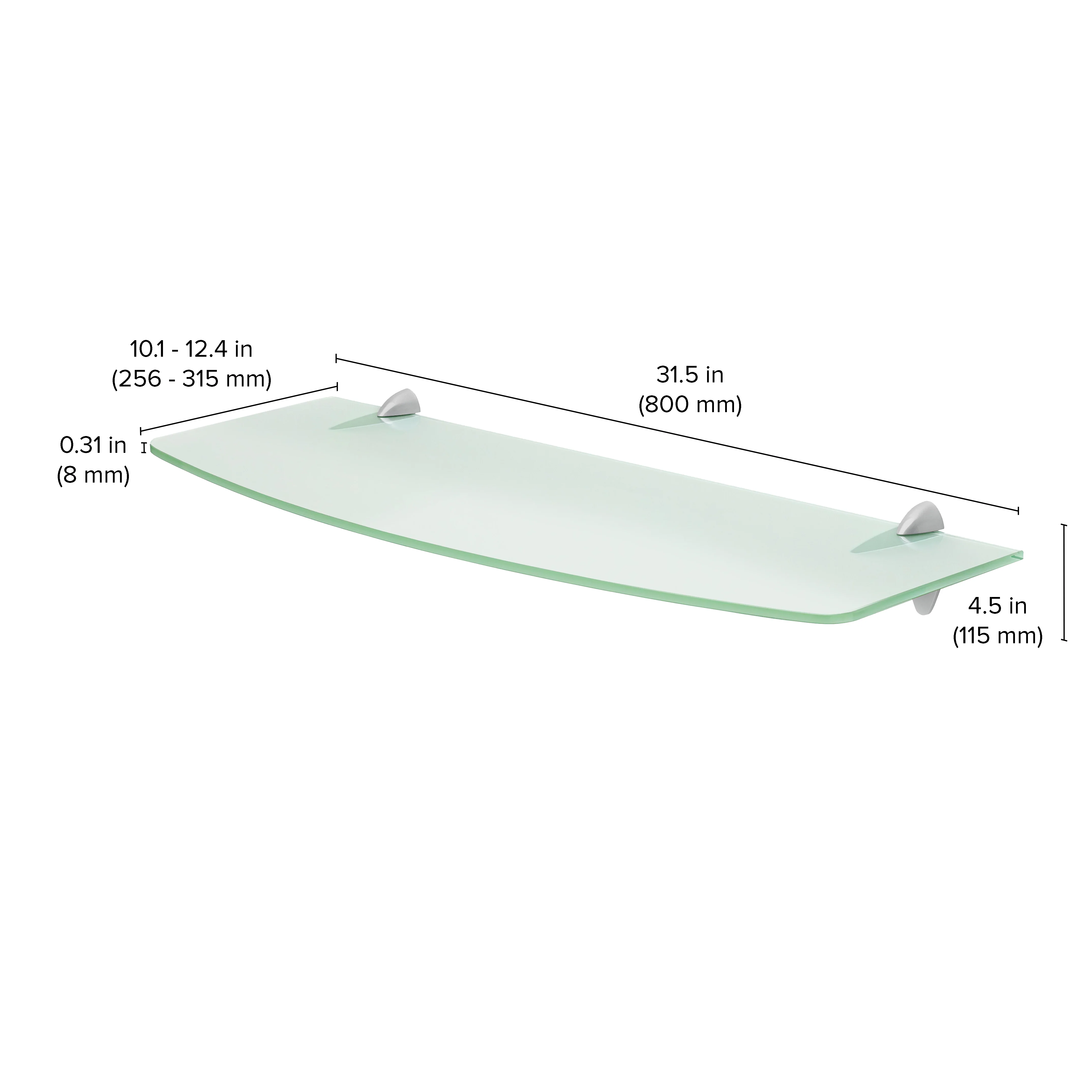 GLASSLINE Convex Shelf and ARA Clip - Image 4