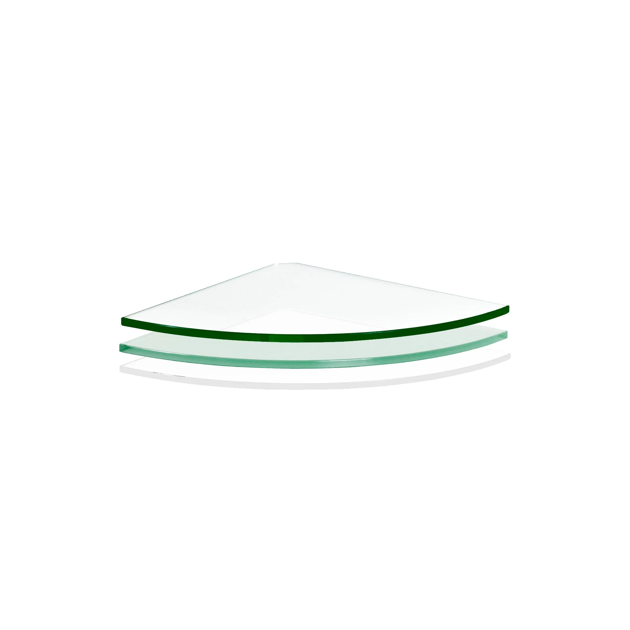 GLASSLINE Corner Shelf Board
