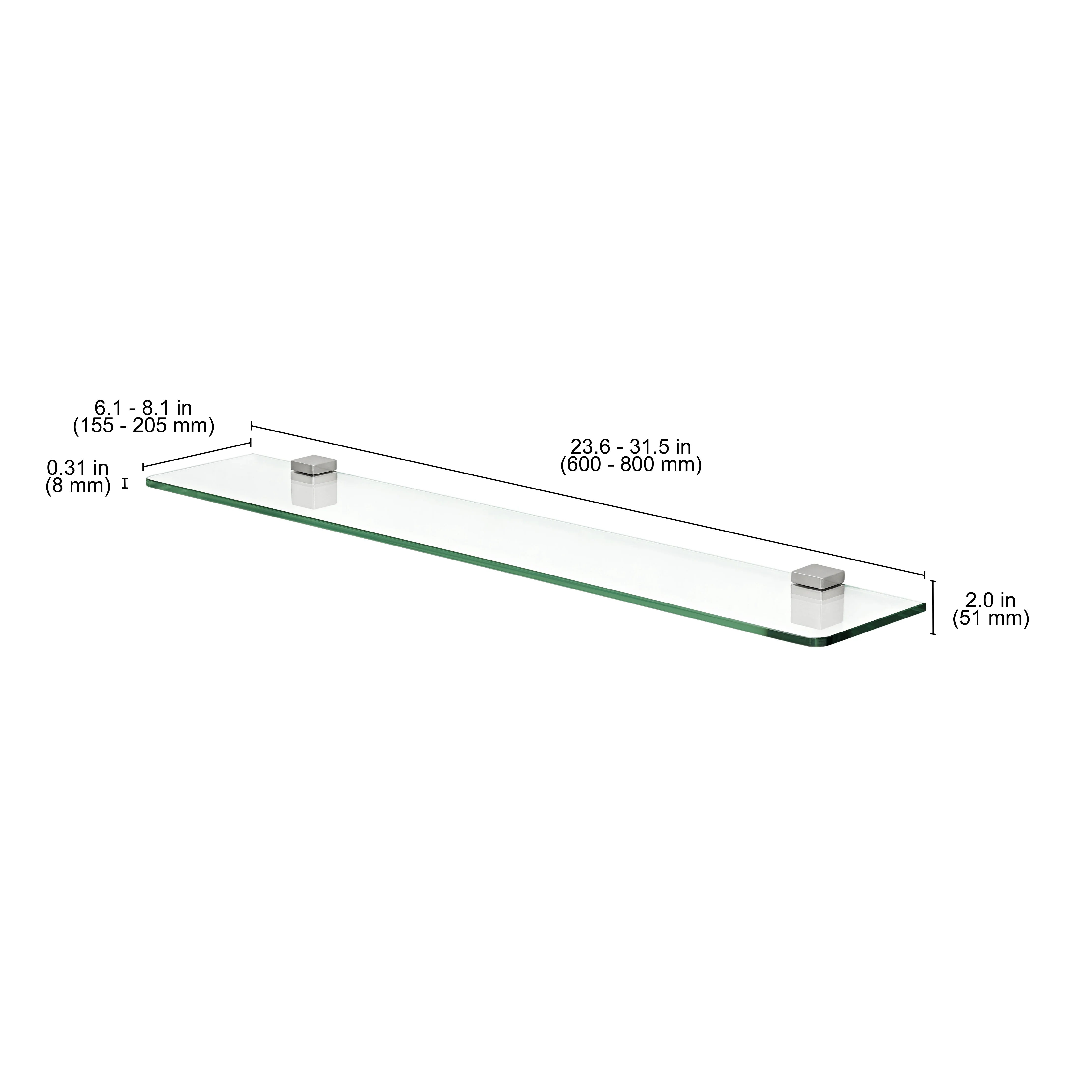 GLASSLINE Standard Shelf and BLOC Clip - Image 11