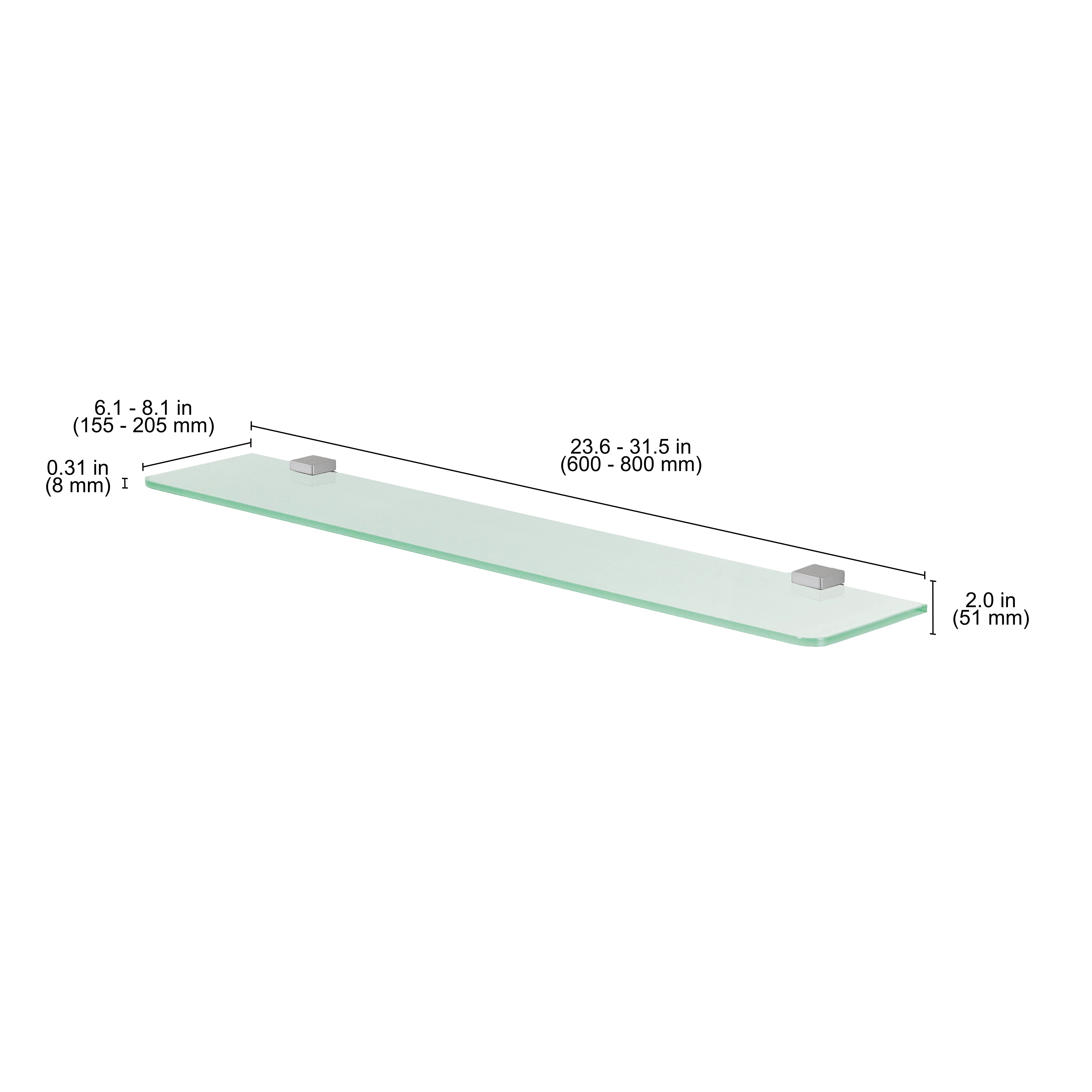 GLASSLINE Standard Shelf and BLOC Clip - Image 6