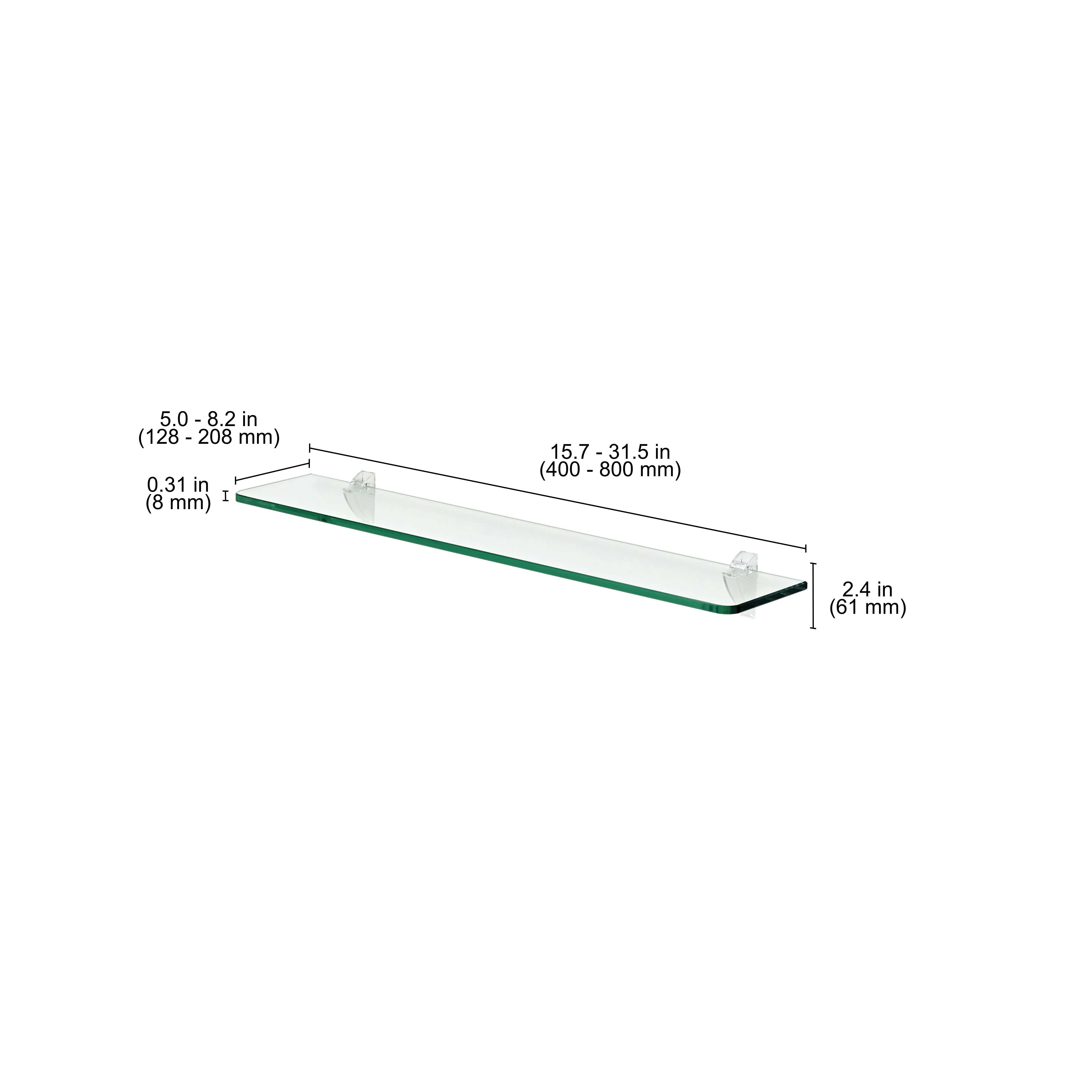 GLASSLINE Standard Shelf and CLIP Support - Image 11
