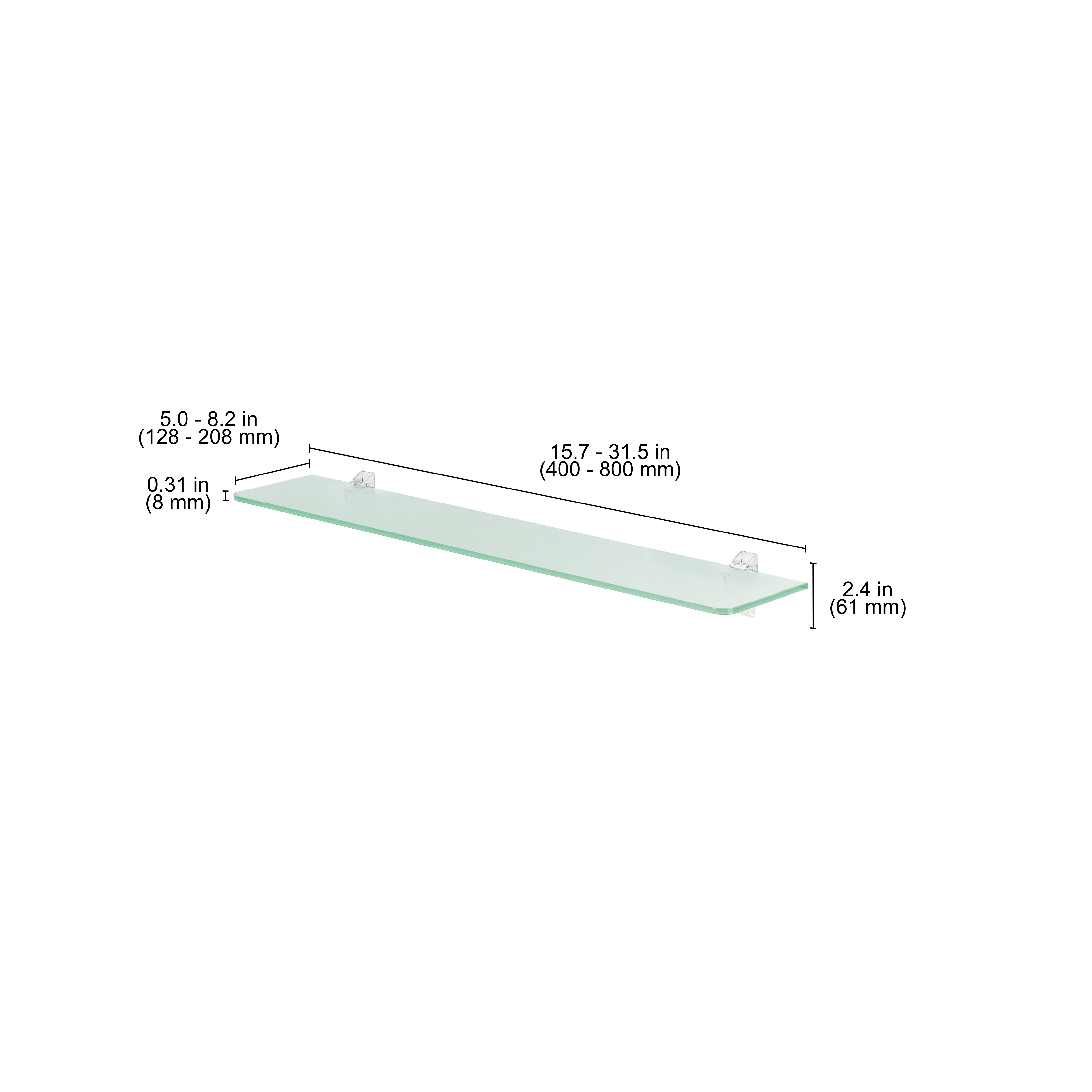 GLASSLINE Standard Shelf and CLIP Support - Image 6