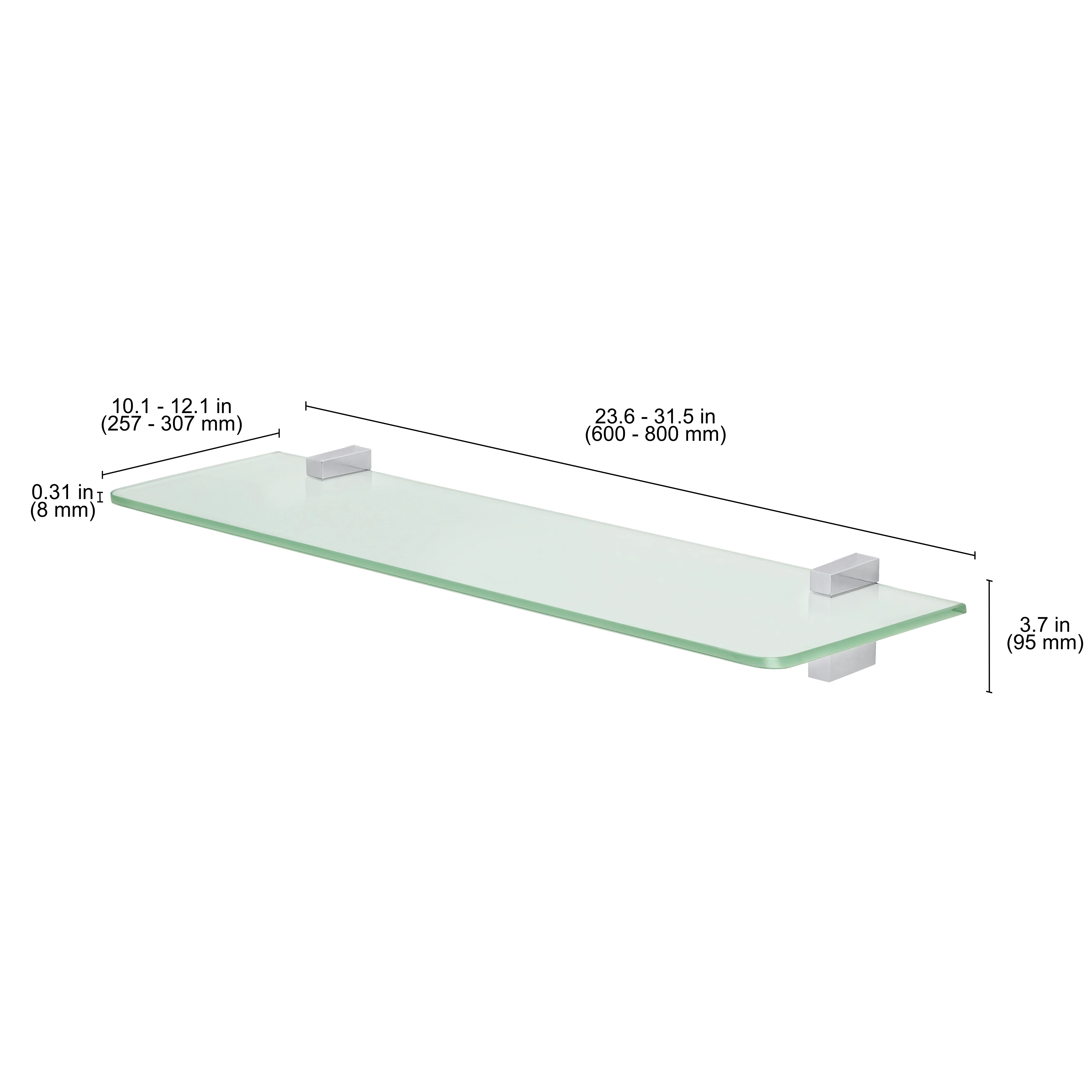 GLASSLINE Standard Shelf and CUADRO MAXI Clip - Image 11