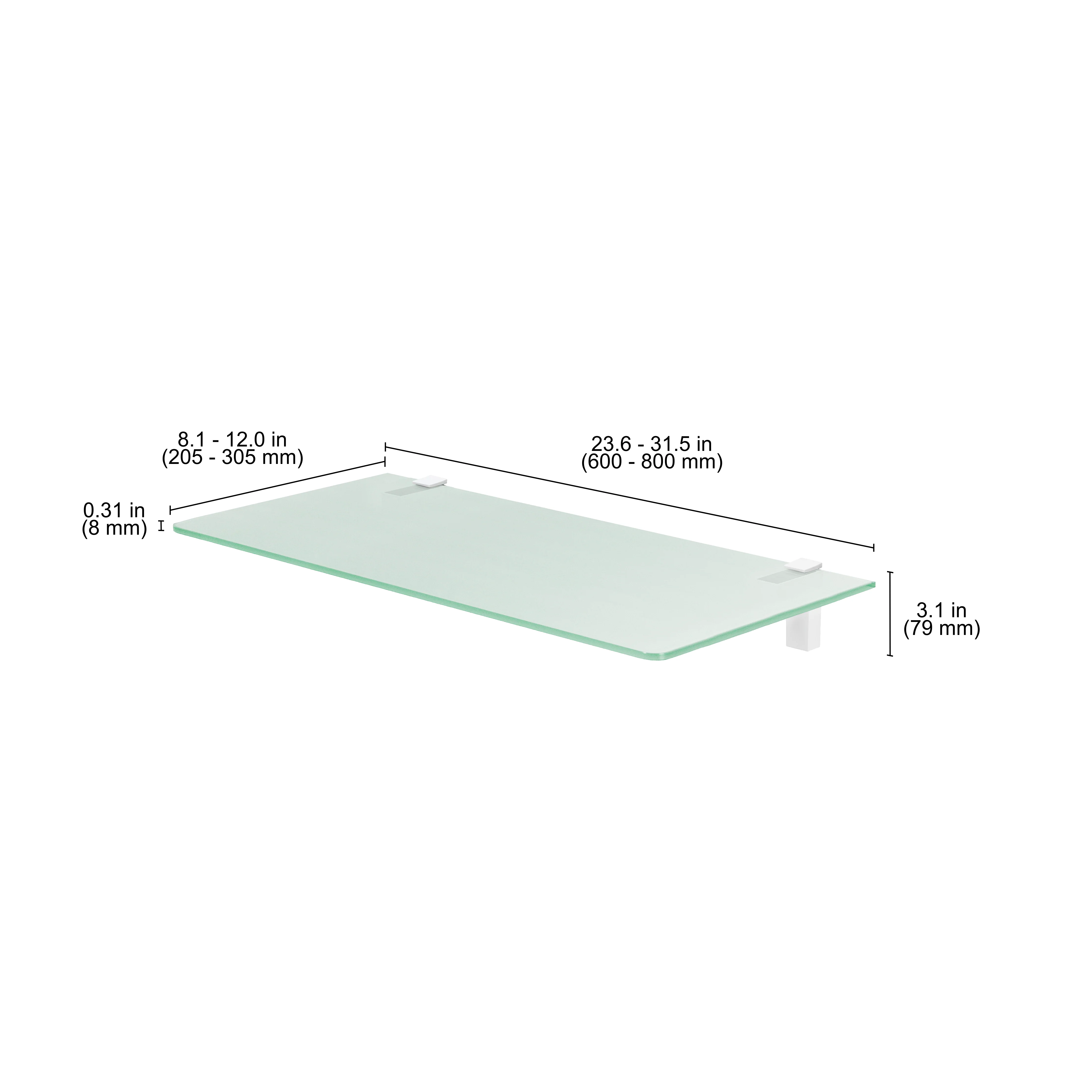 GLASSLINE Standard Shelf and ELIOT Clip - Image 10