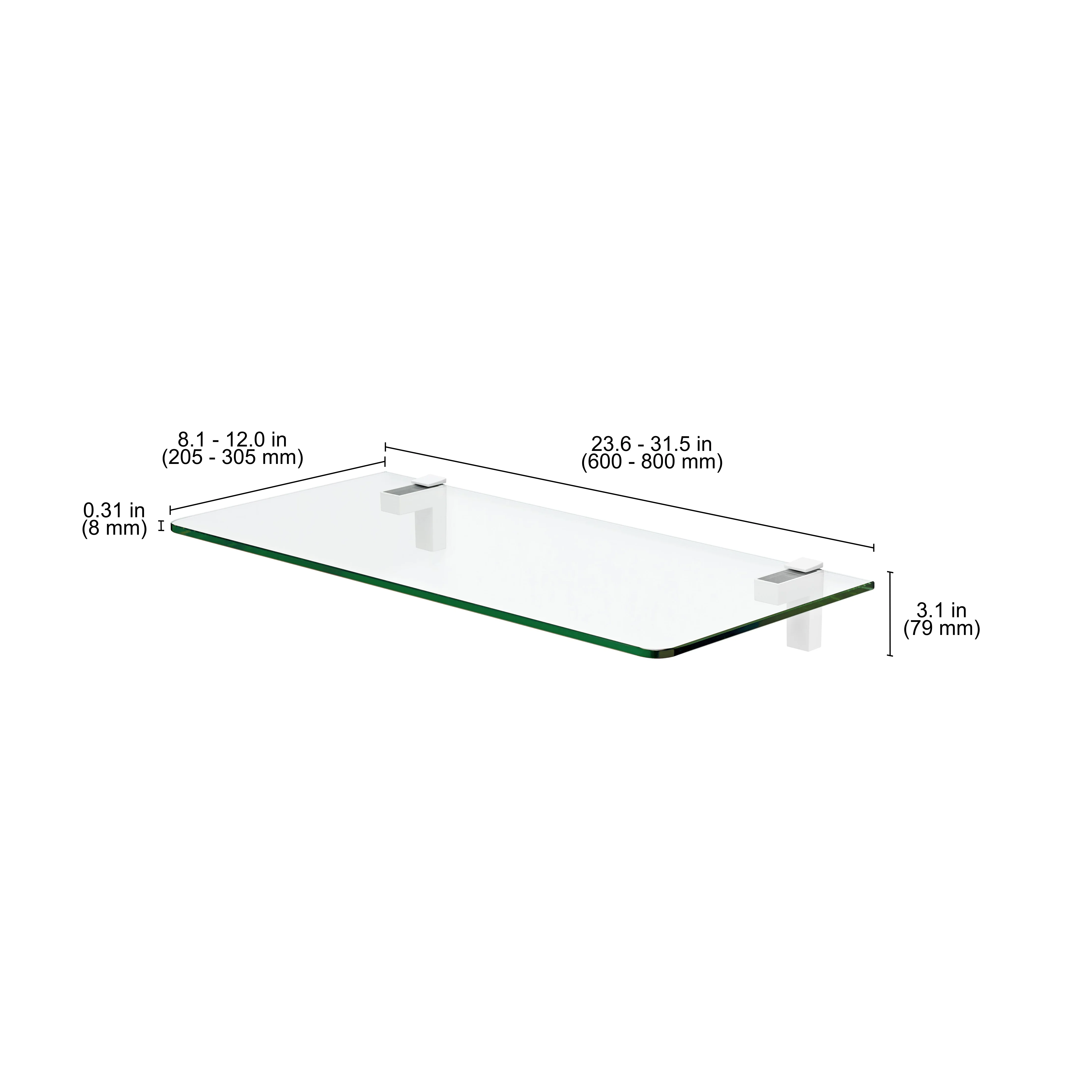 GLASSLINE Standard Shelf and ELIOT Clip - Image 4