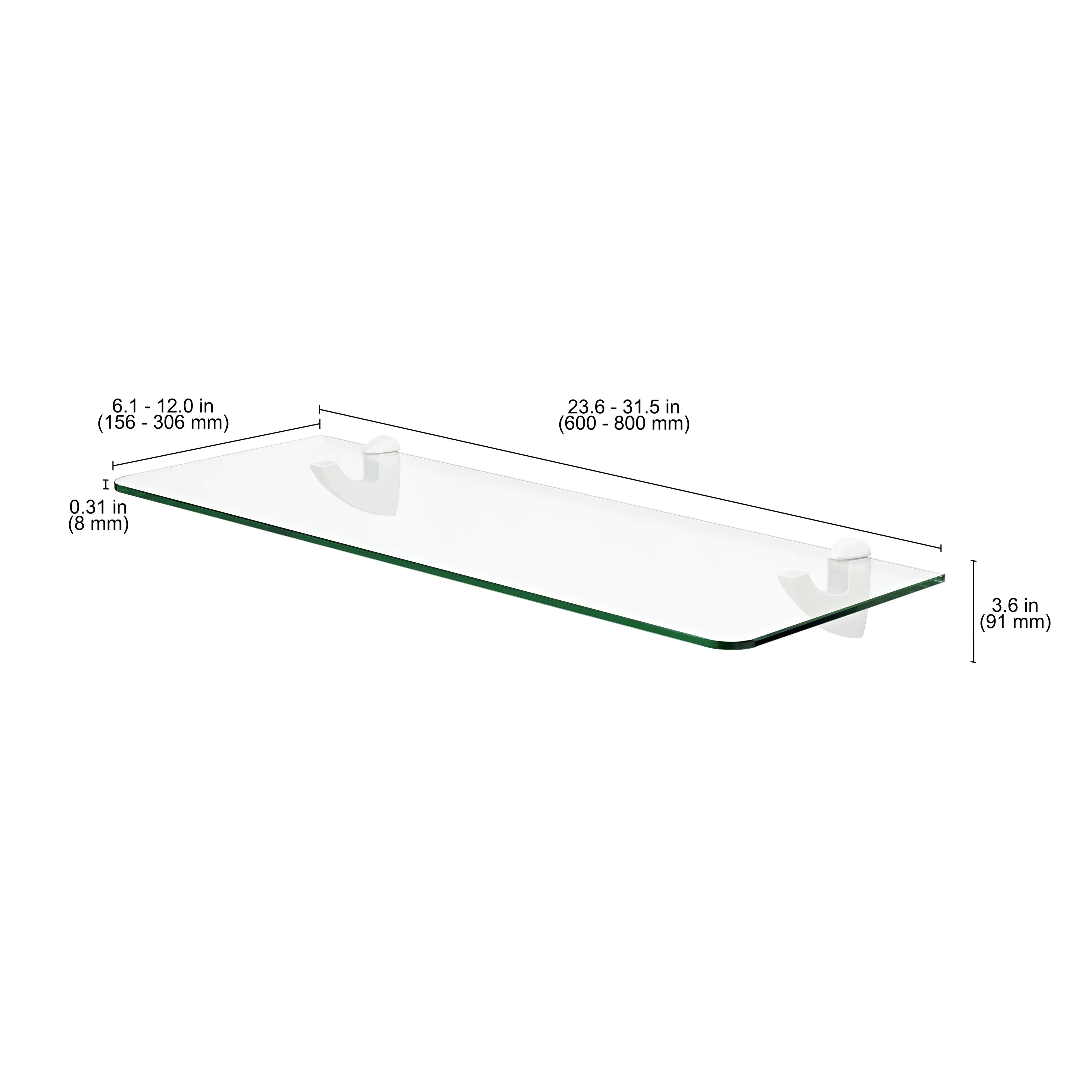GLASSLINE Standard Shelf and SCOOP Clip - Image 6
