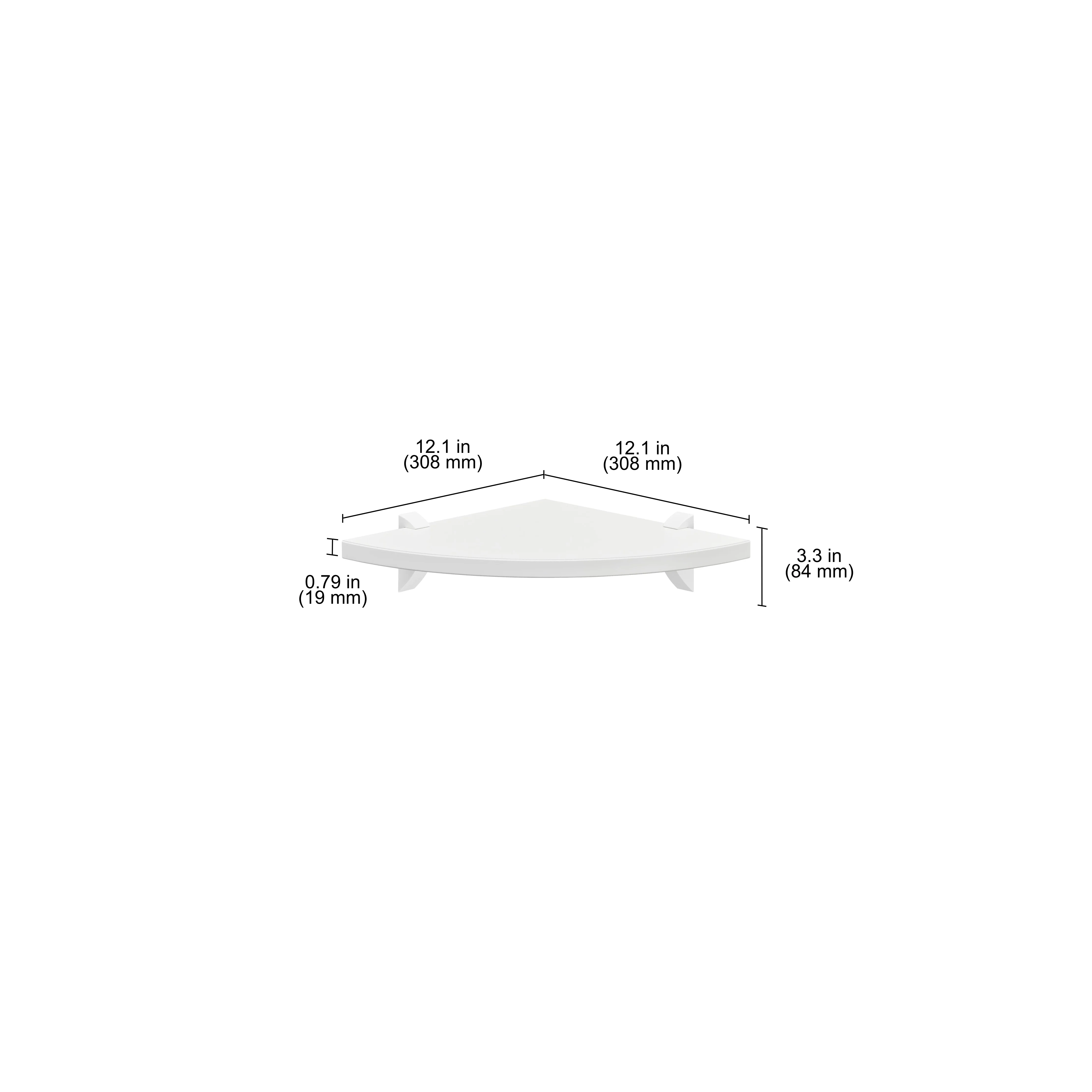 LITE Corner Shelf and CLIP Support - Image 5