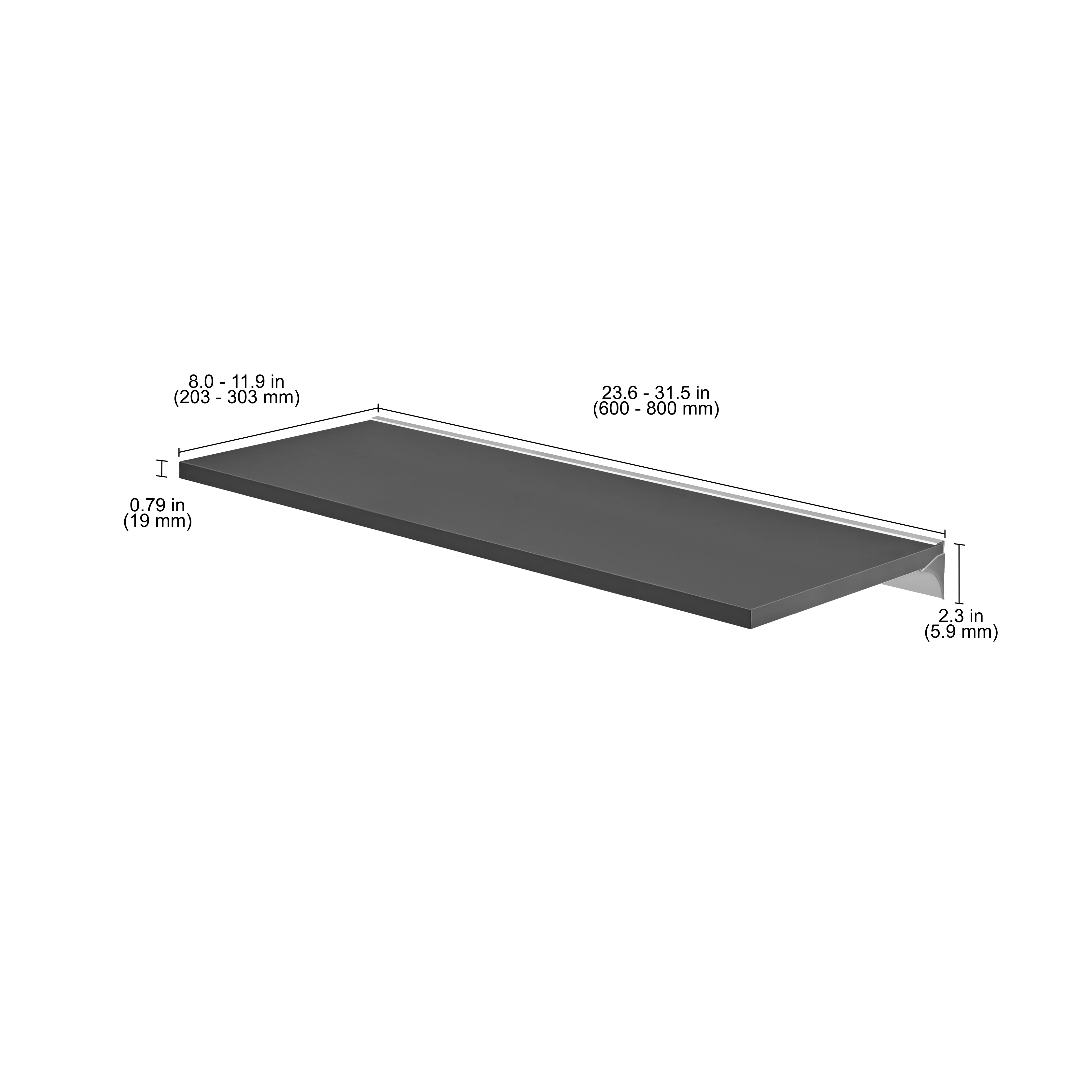 LITE Shelf and RAIL Wood Bracket - Image 4