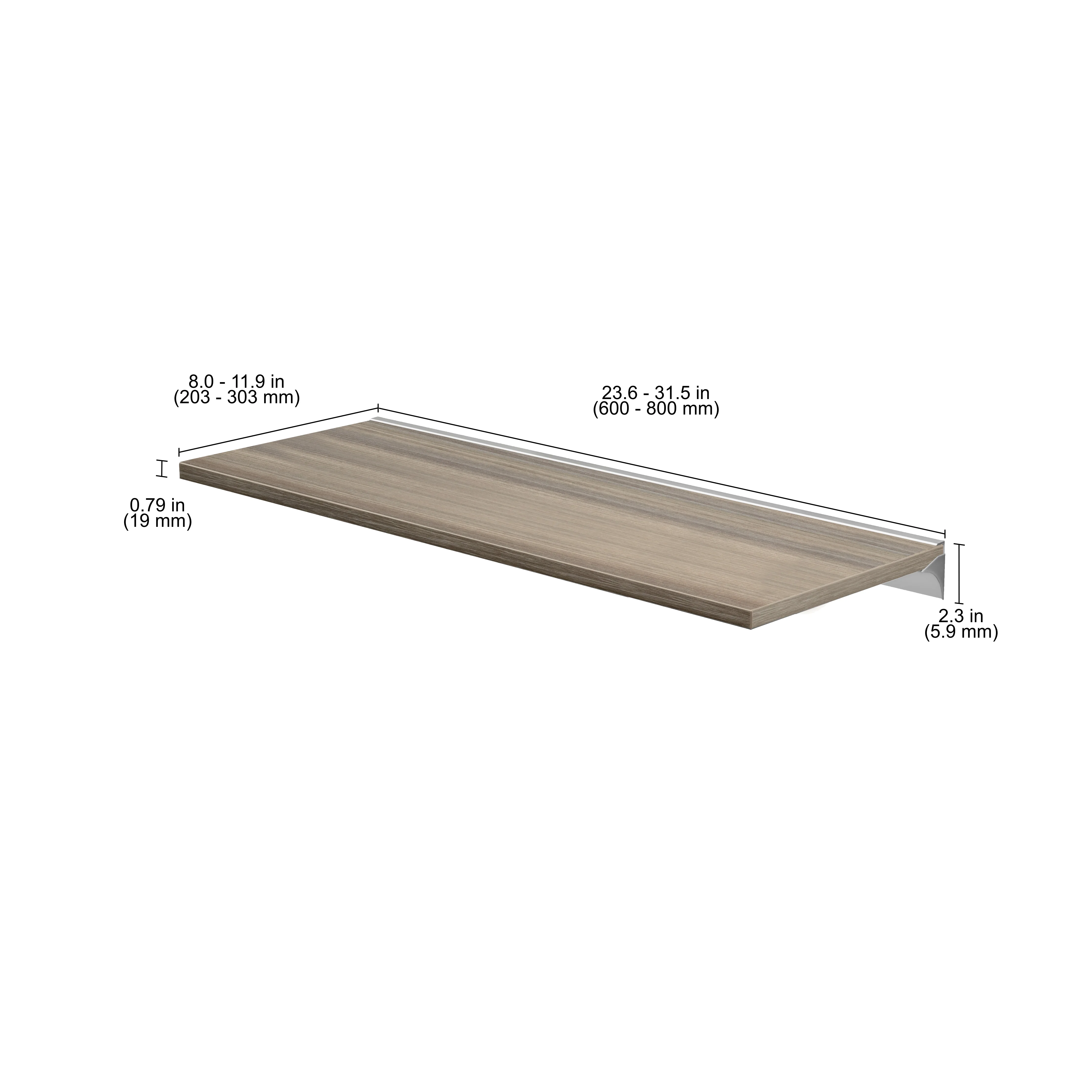LITE Shelf and RAIL Wood Bracket - Image 8