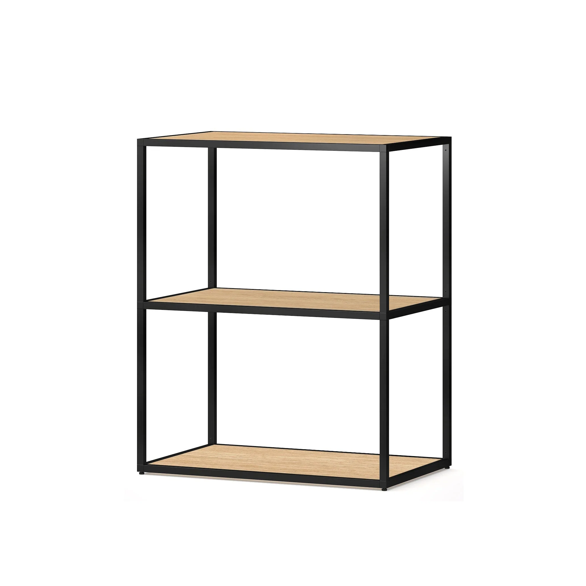 Custom Shelves - Modern Freestanding Bookcase with German Engineering Design LIUM Decorative Shelving Unit L 1x2 - Image 4
