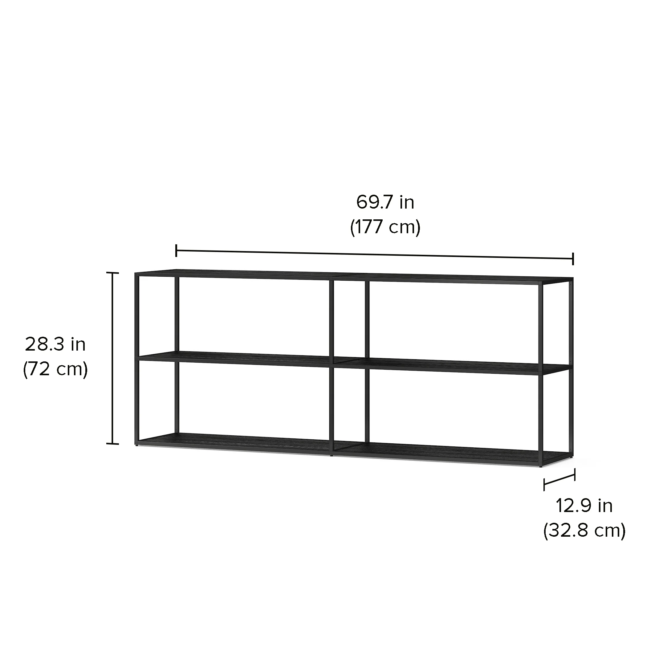 Customize Freestanding Shelves - Modern Storage System with Custom Design & German EngineeringLIUM Decorative Shelving Unit XL 2x2 - Image 5