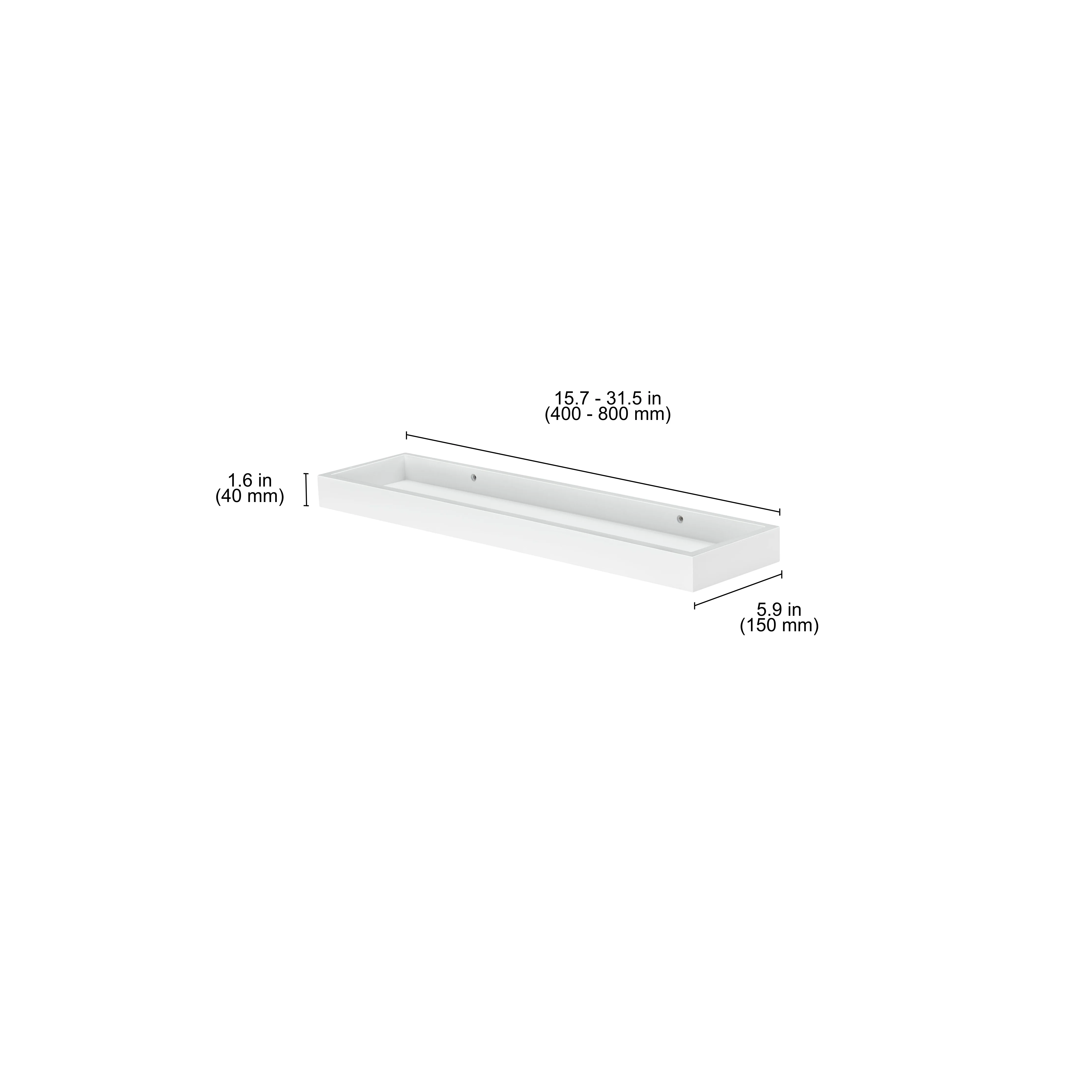 SHELF+ Loggia Shelf - Image 10