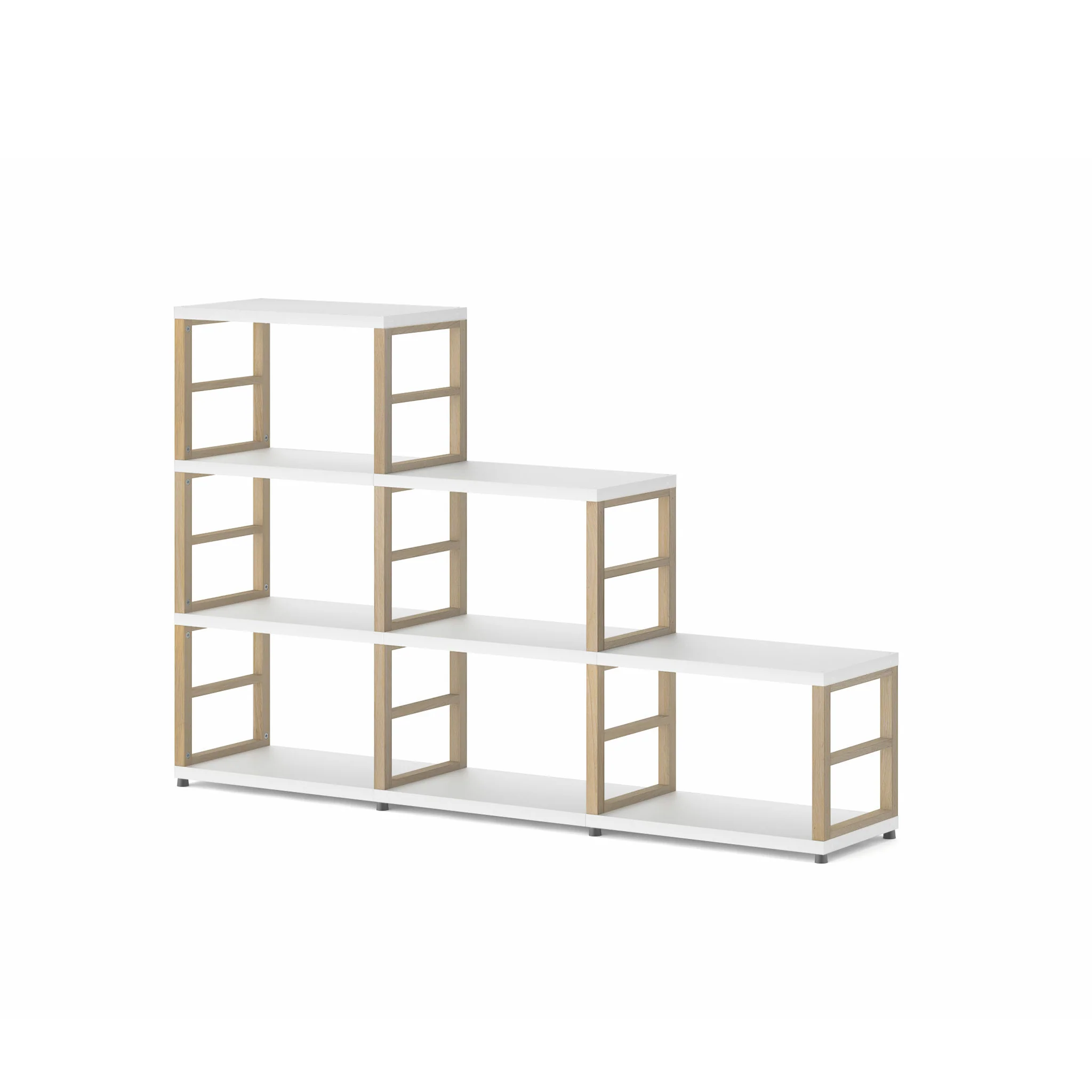 MAXX Modern Shelving Unit Step 3x3 - Image 3