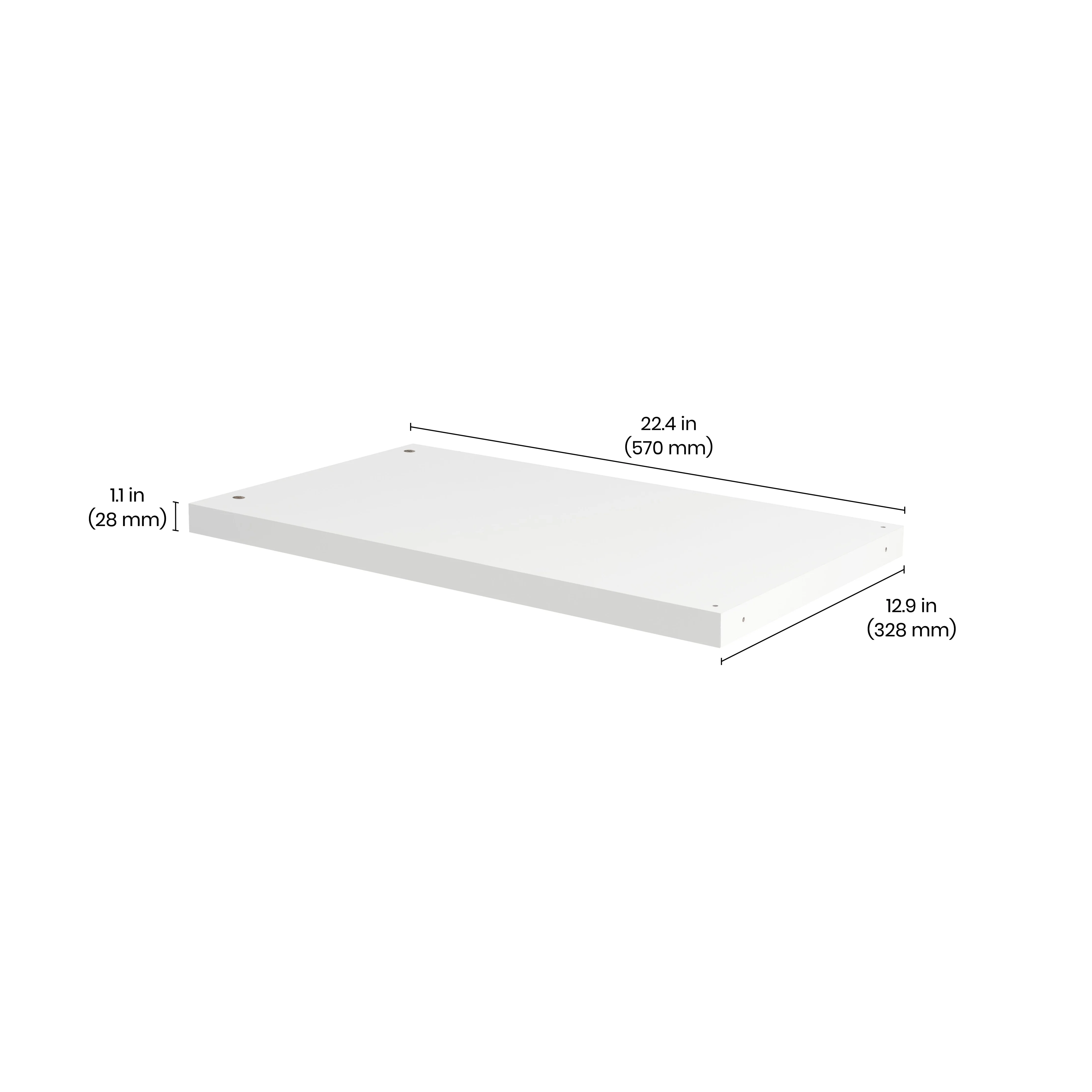 MAXX Modern Shelving Unit Shelf Component - Image 12