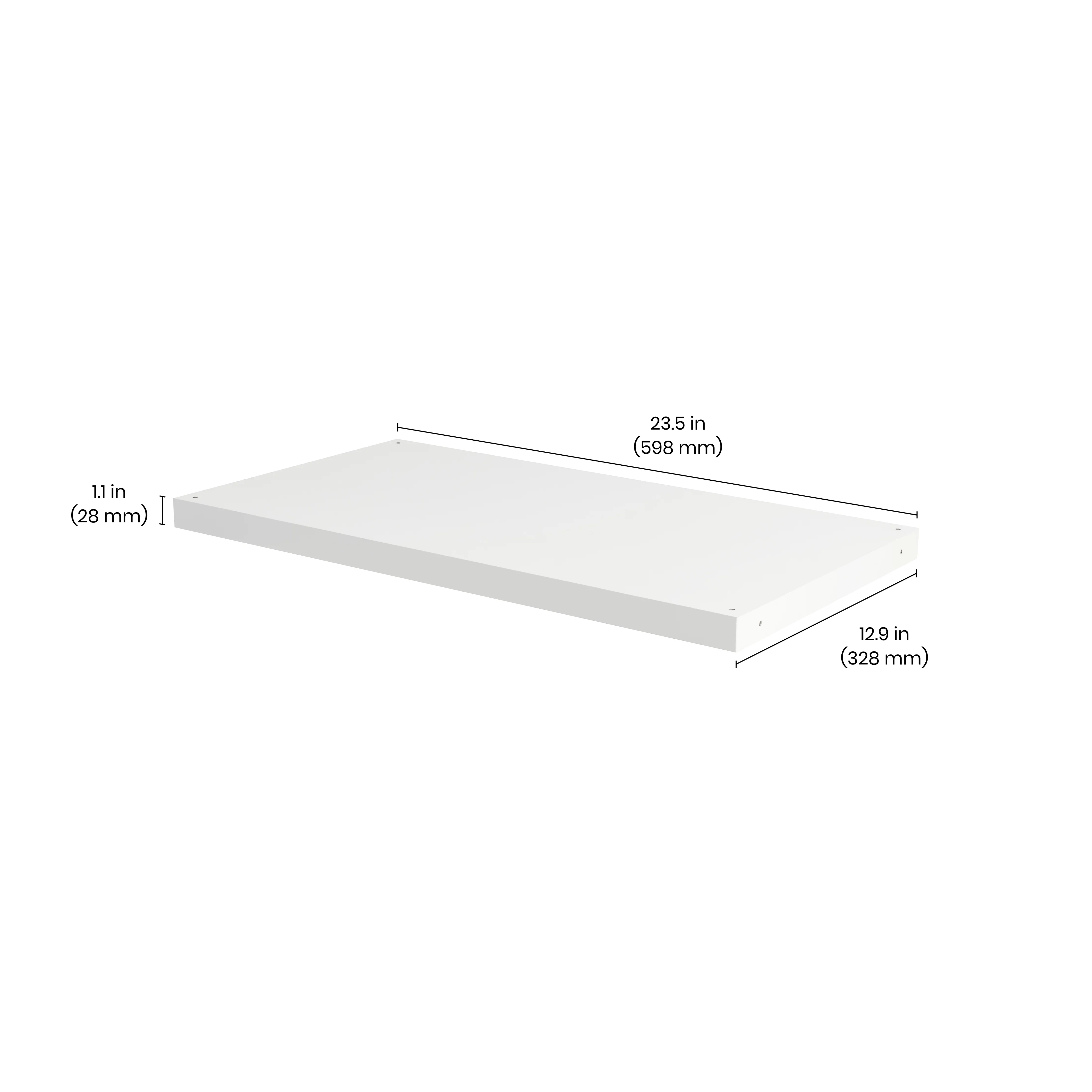 MAXX Modern Shelving Unit Shelf Component - Image 9