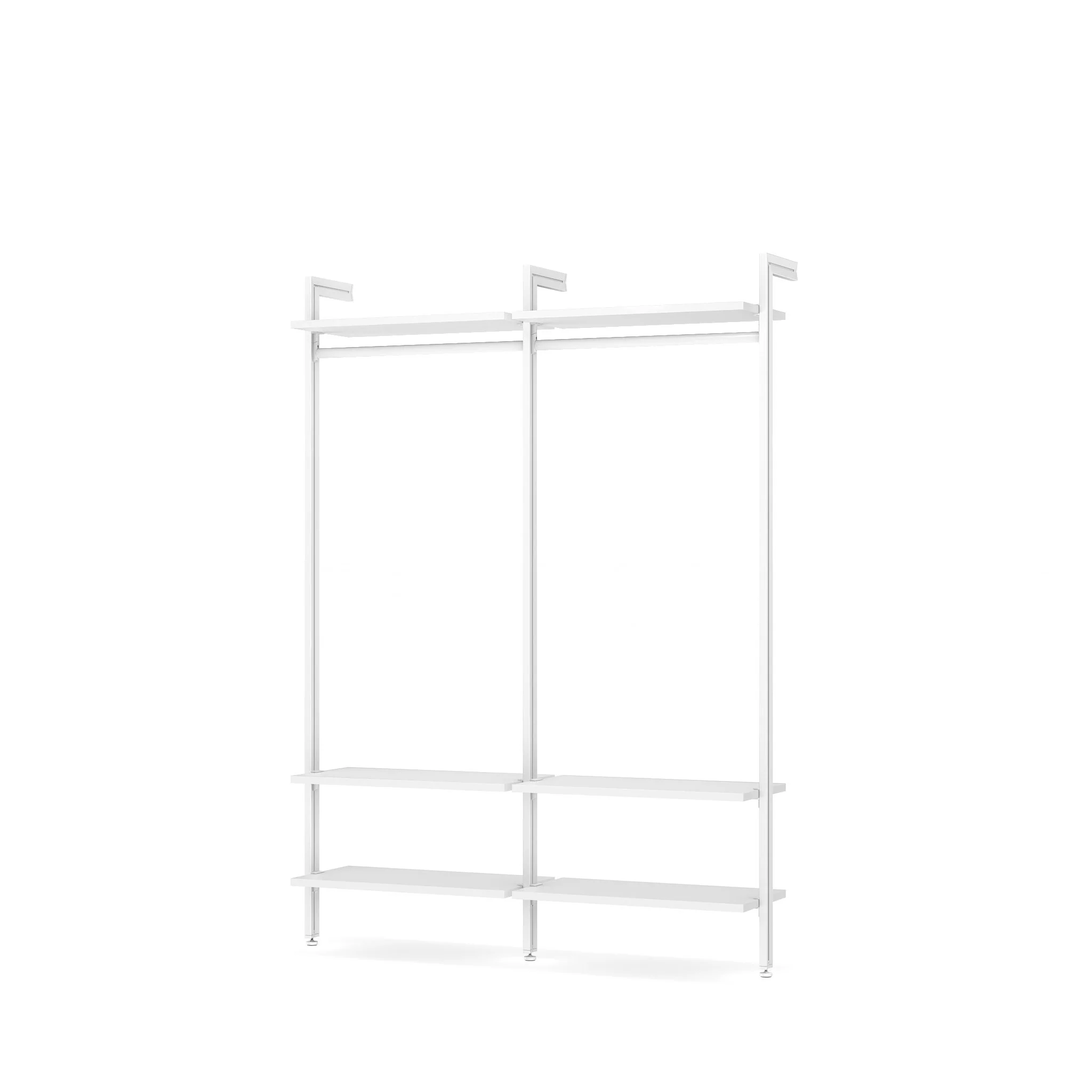 Premium Custom Closet Systems - Modern Walk In Closet Organizer with Easy Installation CLOS-IT W-200 - Image 2
