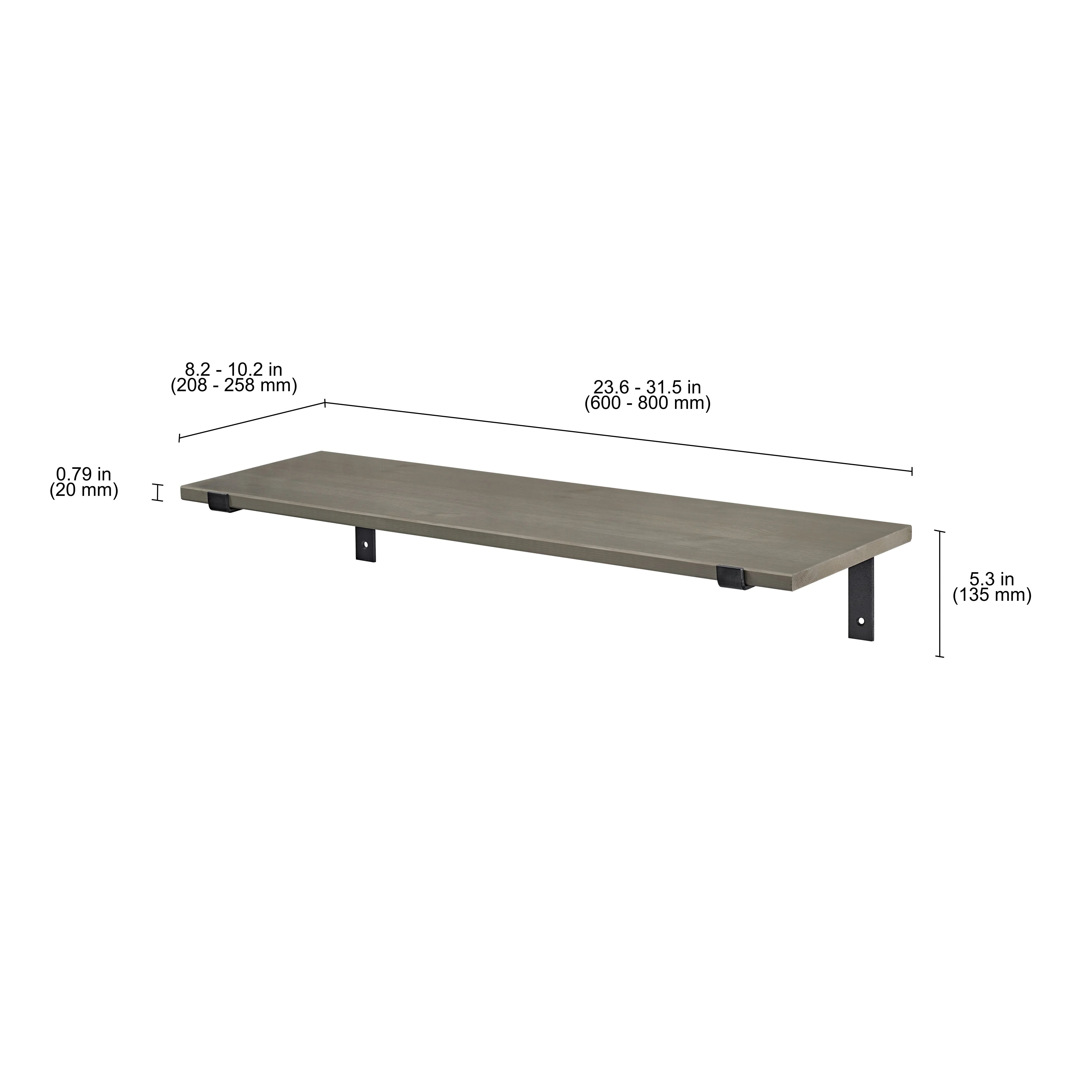 LITE VINTAGE Shelf and LIP Bracket - Image 8