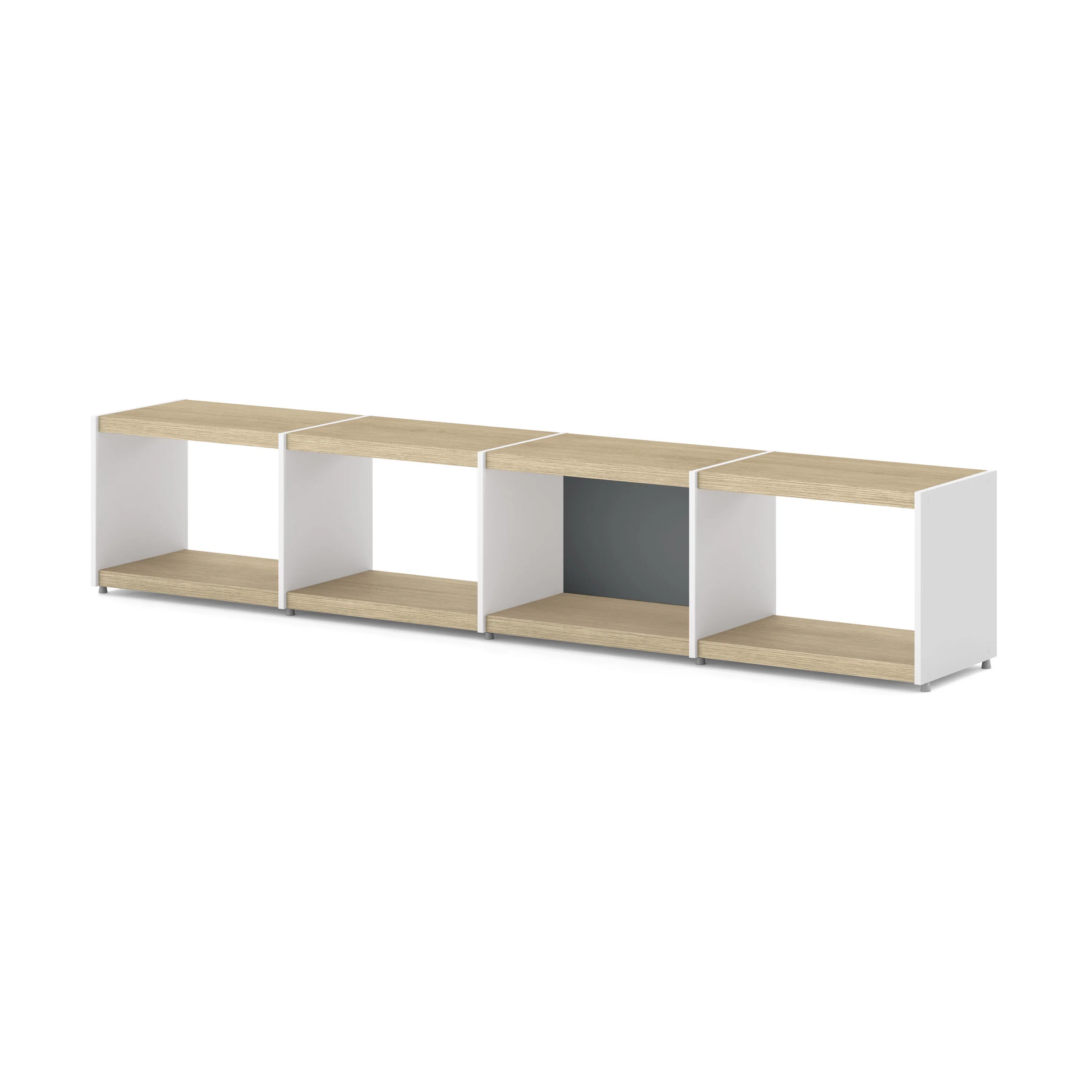 YOMO Modular Bookshelf 4x1 - Image 6